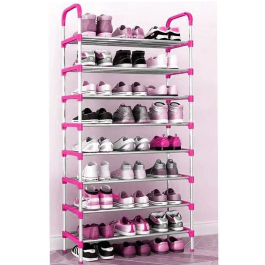 Adjustable Shoe Rack-Blue